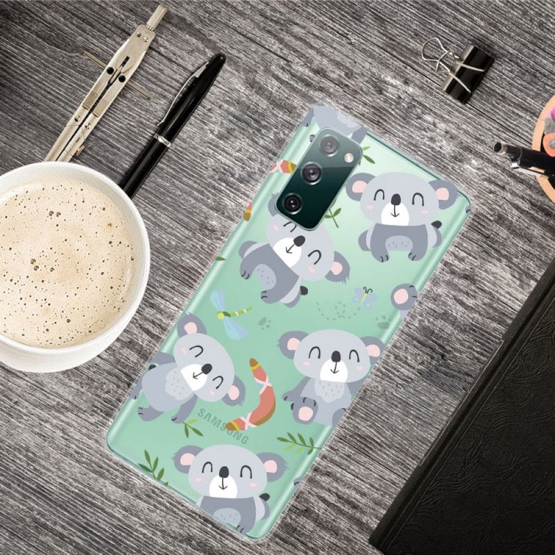 Cover Samsung Galaxy S20 FE Mobilcover Søde Koalaer