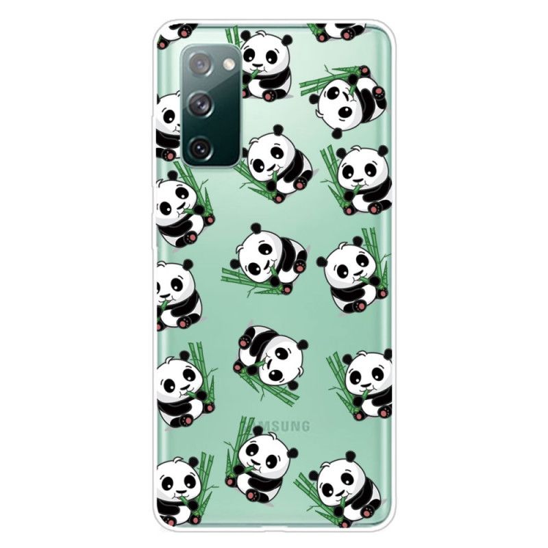 Cover Samsung Galaxy S20 FE Små Pandaer