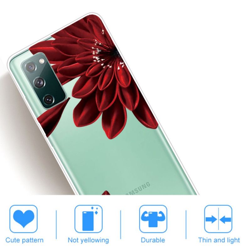 Cover Samsung Galaxy S20 FE Vilde Blomster