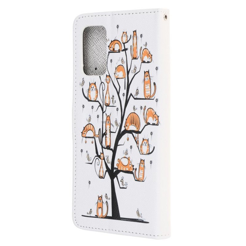 Flip Cover Læder Samsung Galaxy S20 FE Funky G-Streng Katte Original