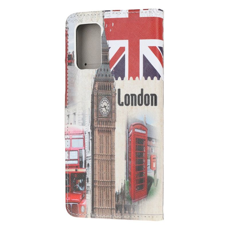 Flip Cover Læder Samsung Galaxy S20 FE London Liv Original