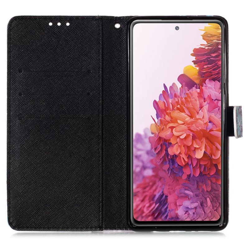 Flip Cover Samsung Galaxy S20 FE Blomstret Kranium