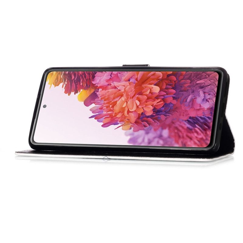 Flip Cover Samsung Galaxy S20 FE Blomstret Kranium