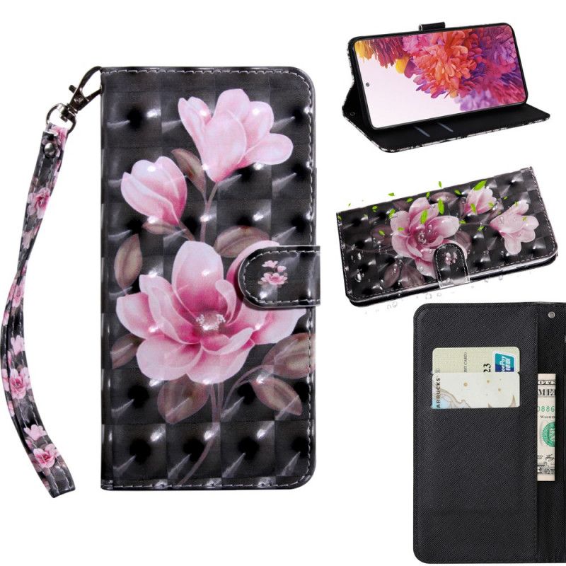 Flip Cover Samsung Galaxy S20 FE Mobilcover Blomster Blomstrer