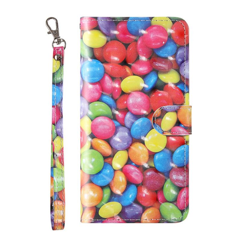 Flip Cover Samsung Galaxy S20 FE Mobilcover Lys Spot Candy Med Rem