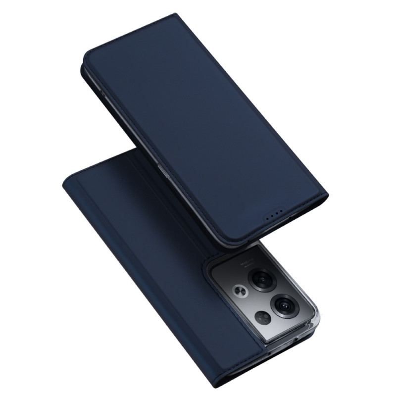 Cover Oppo Reno 8 Pro Flip Cover Skin Pro Dux Ducis