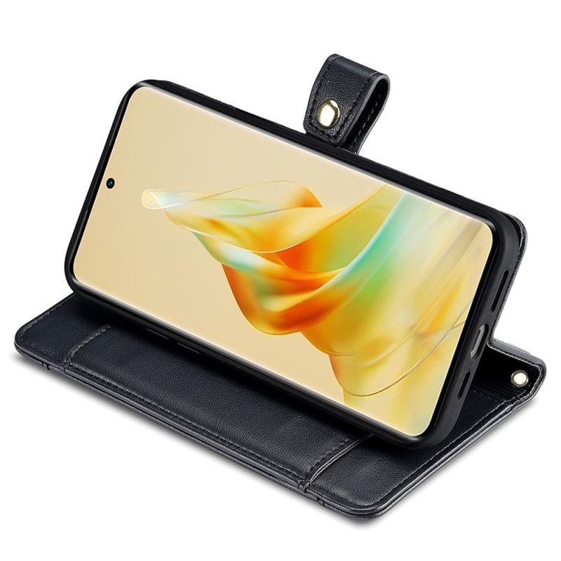 Flip Cover Til Oppo A98 5g Pung Med Rem Og Skulderrem