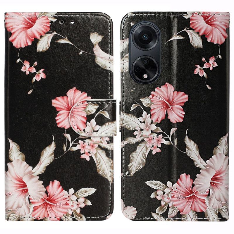 Flip Cover Til Oppo A98 5g Rhododendron