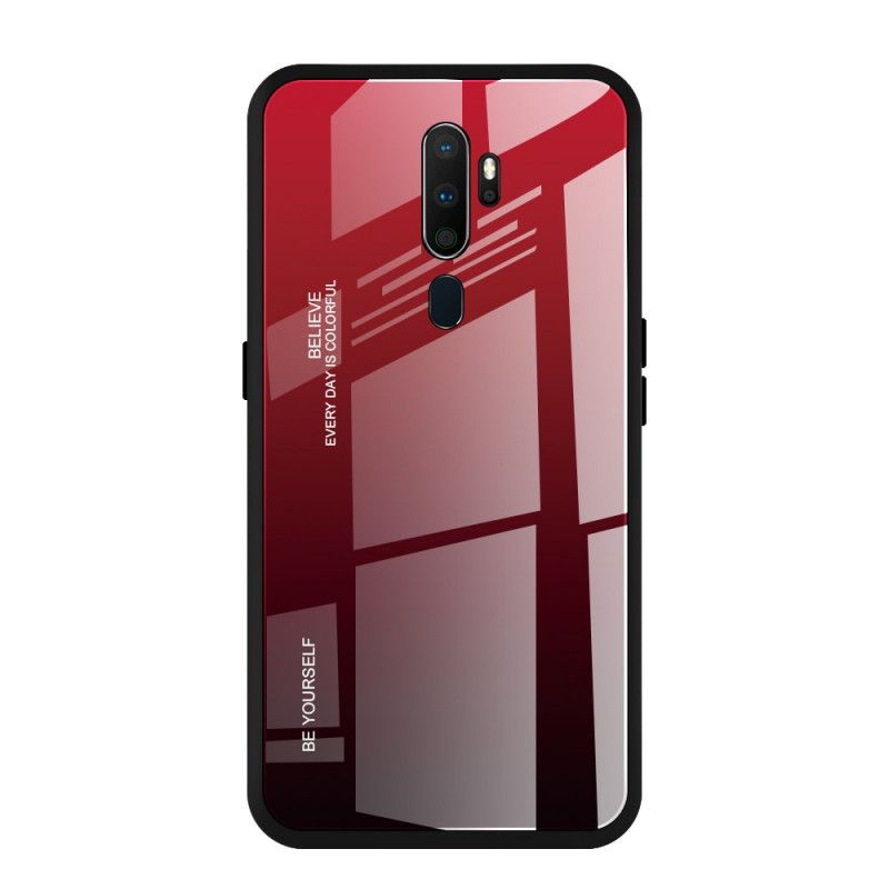 Cover for Oppo A9 2020 Rød Galvaniseret Farve