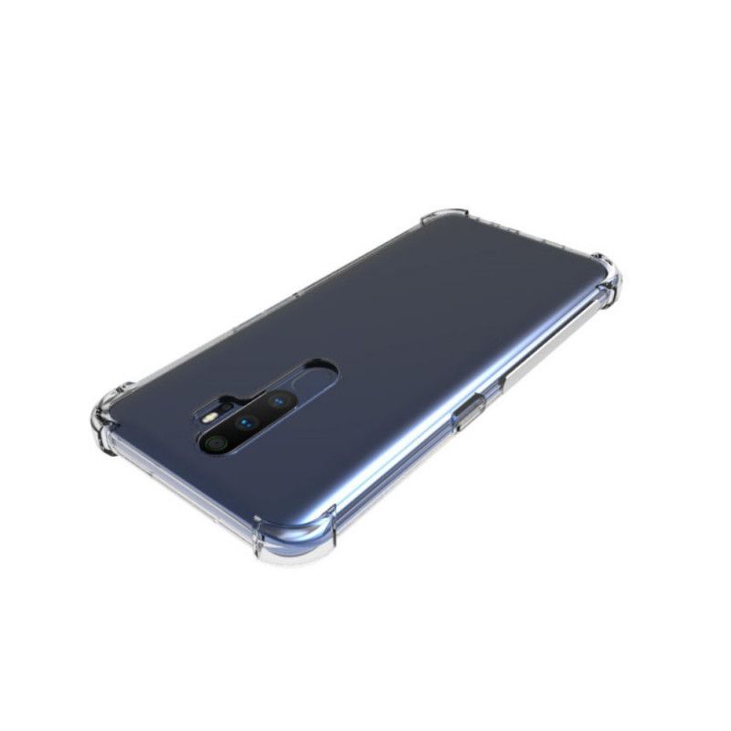 Cover Oppo A9 2020 Mobilcover Gennemsigtige Forstærkede Hjørner