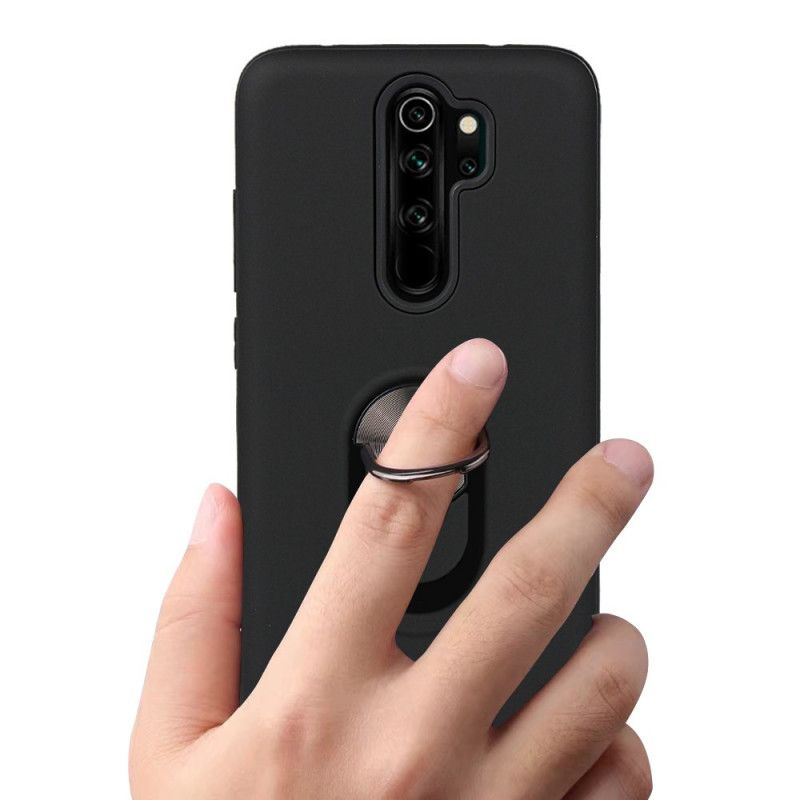 Cover Oppo A9 2020 Sort Aftagelig Med Støttering