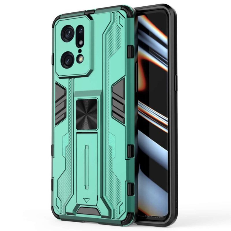 Cover Oppo Find X5 Pro Lodret Og Vandret Aftagelig Støtte