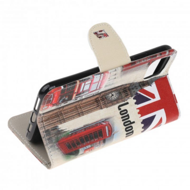 Flip Cover Motorola Edge 20 Lite London Life