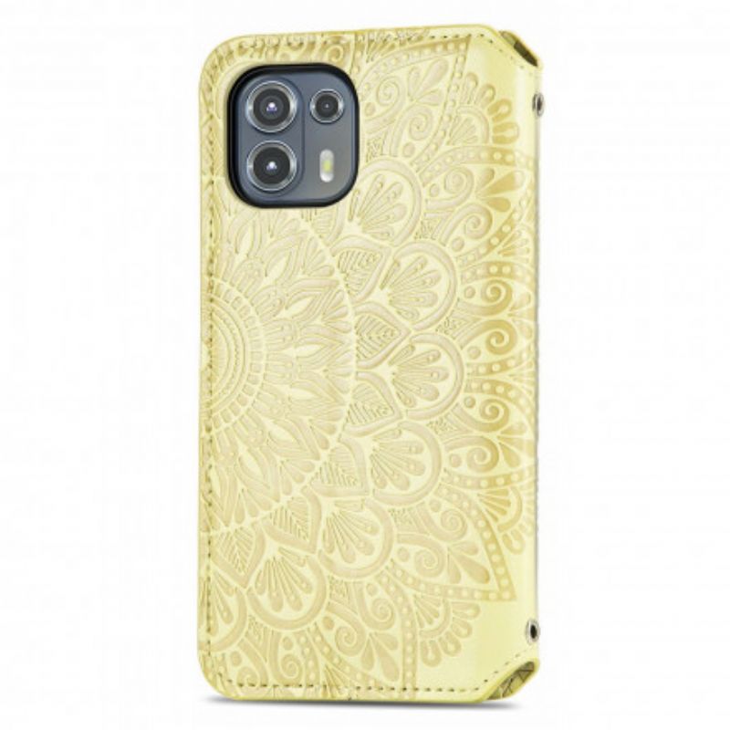 Flip Cover Motorola Edge 20 Lite Mandala