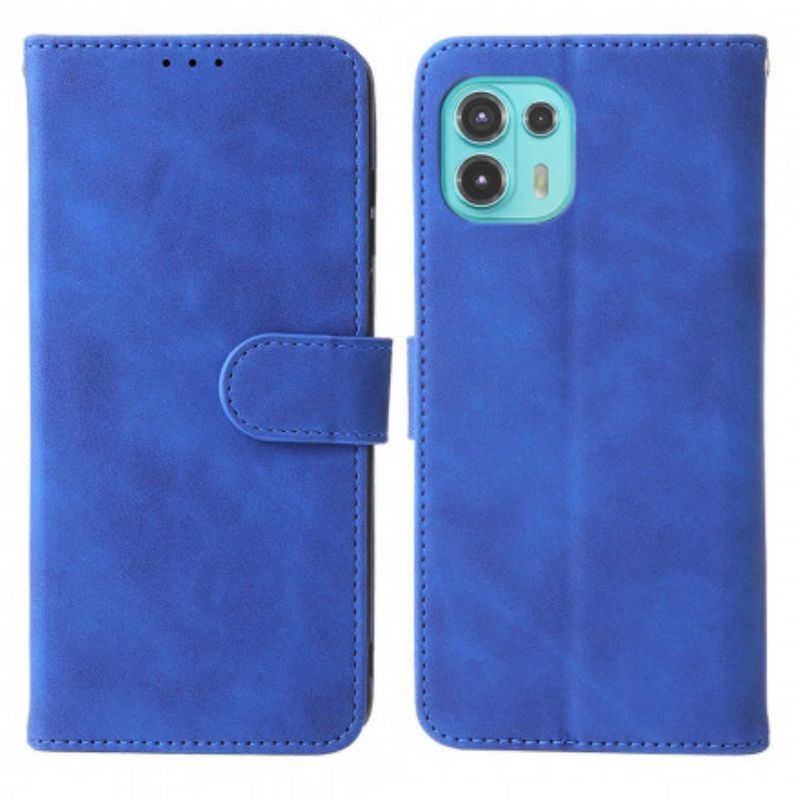 Flip Cover Motorola Edge 20 Lite Skin-touch