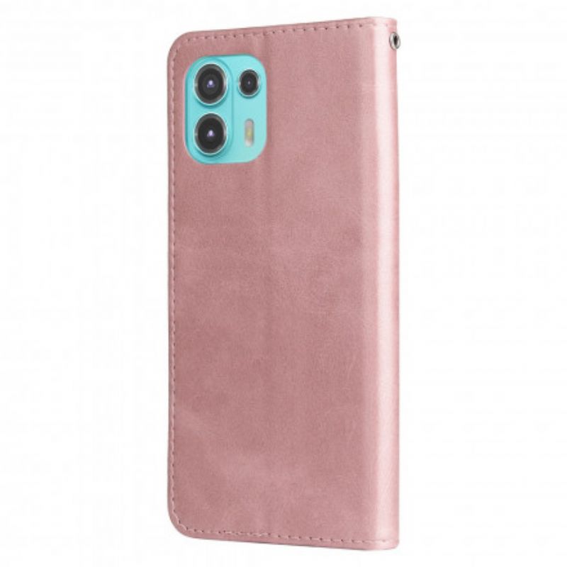 Flip Cover Motorola Edge 20 Lite Vintage Pung