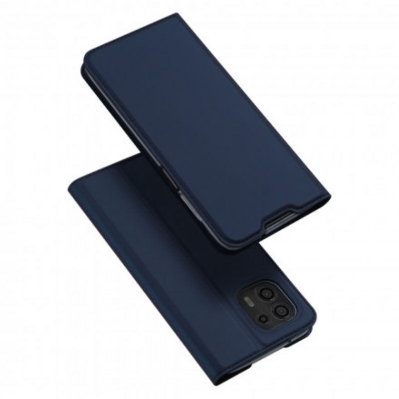 Flip Cover Til Motorola Edge 20 Lite Skin Pro Dux Ducis