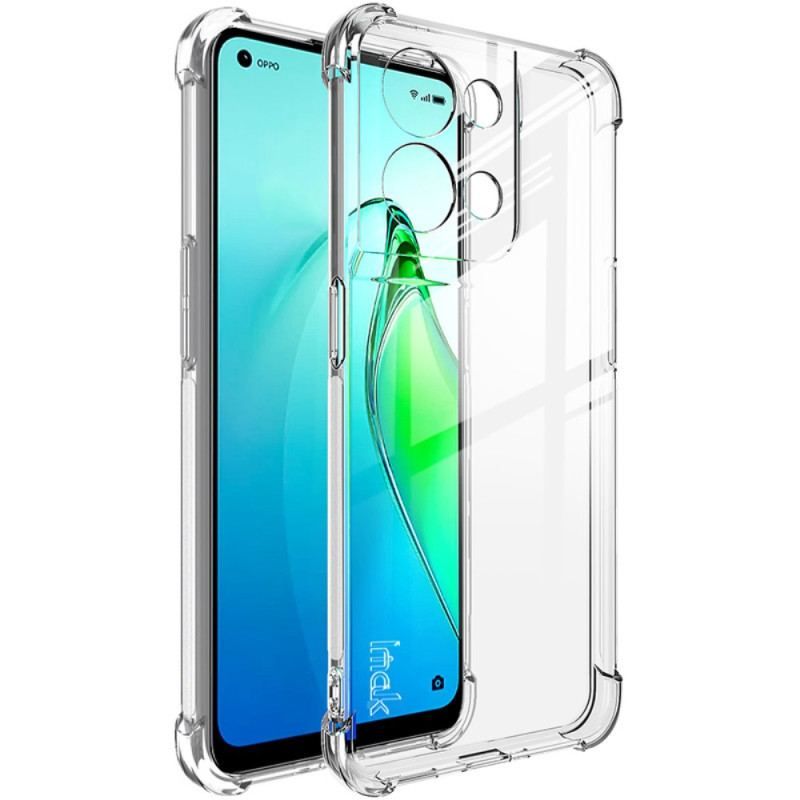 Cover Oppo Reno 8 Gennemsigtige Airbags Imak