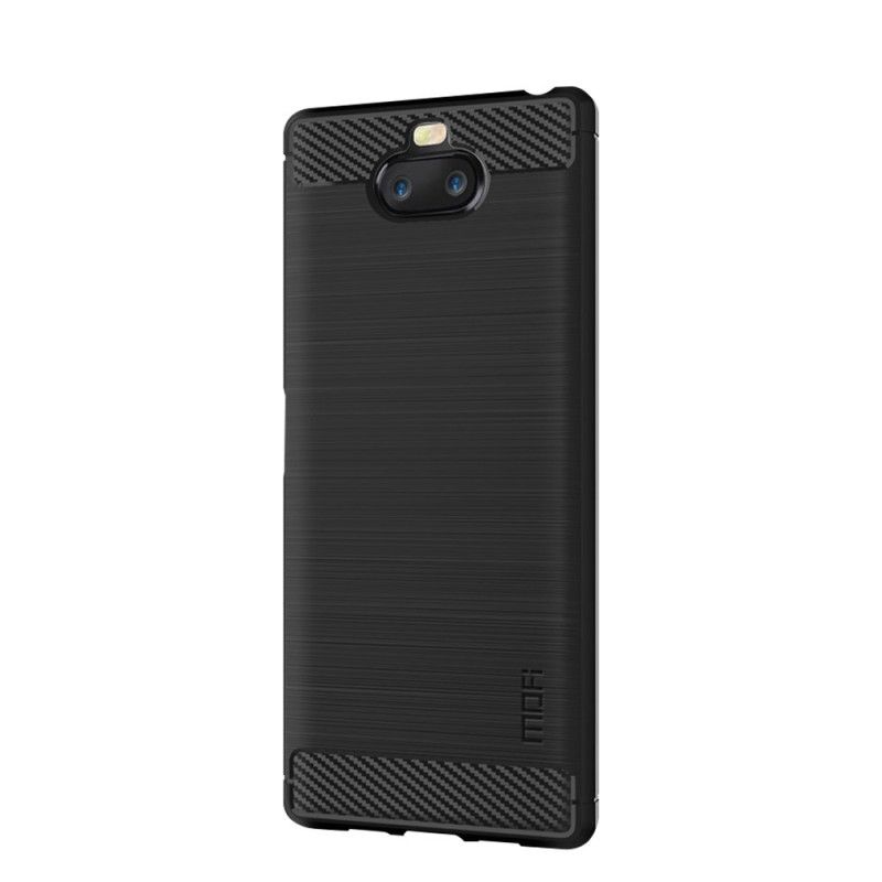 Cover Sony Xperia 8 Sort Mofi Børstet Kulfiber