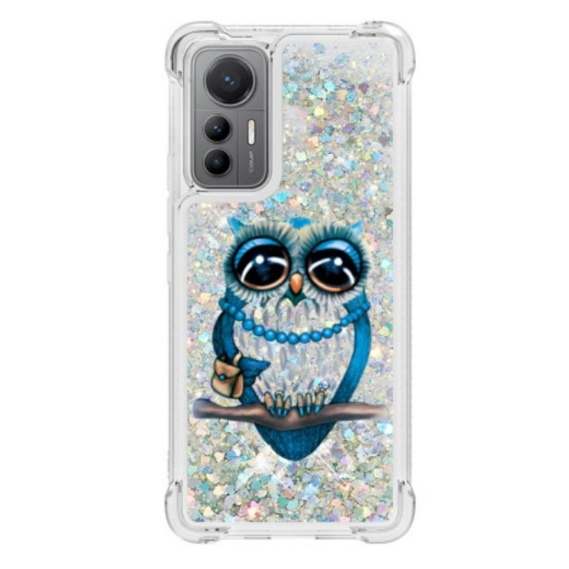 Cover Xiaomi 12 Lite Pailletter Miss Owl