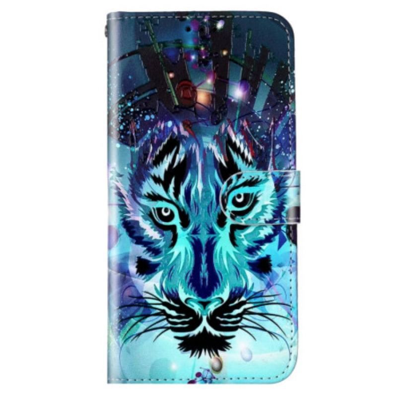 Flip Cover Xiaomi 12 Lite Tiger Med Snor