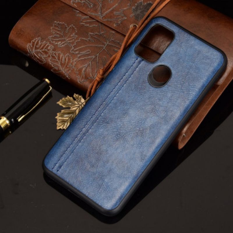 Cover Moto G30 / G10 Couture Lædereffekt