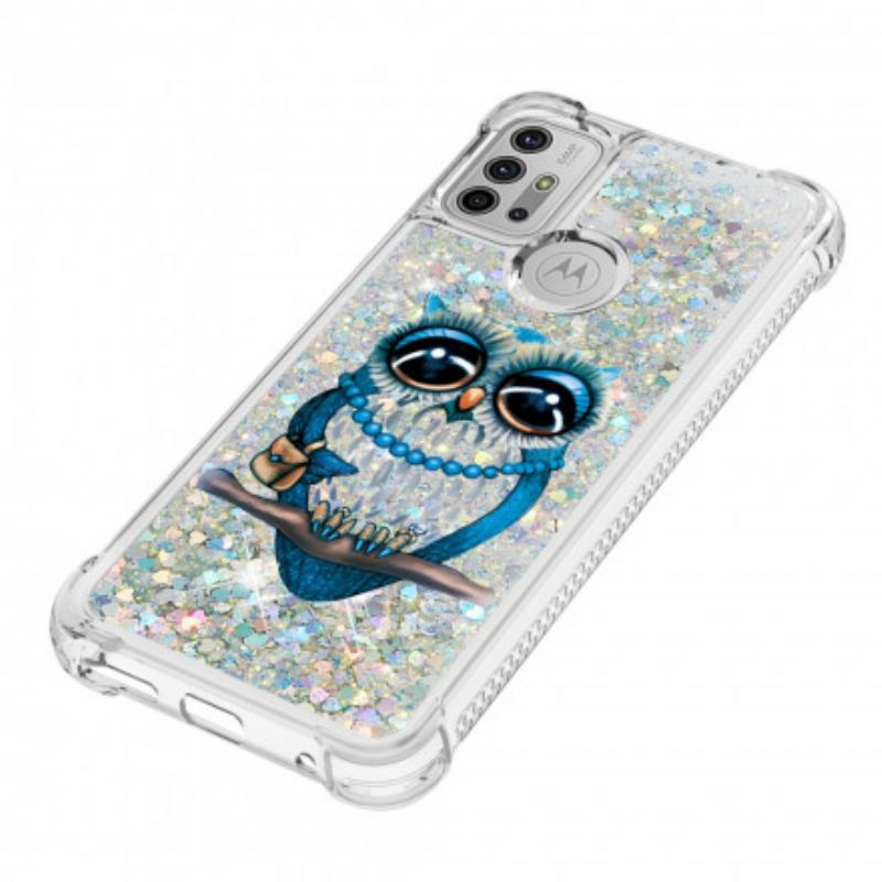 Cover Moto G30 / G10 Miss Glitter Owl