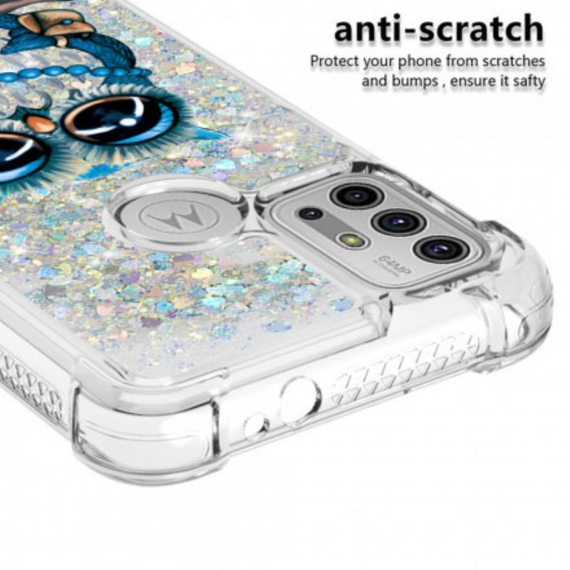 Cover Moto G30 / G10 Miss Glitter Owl