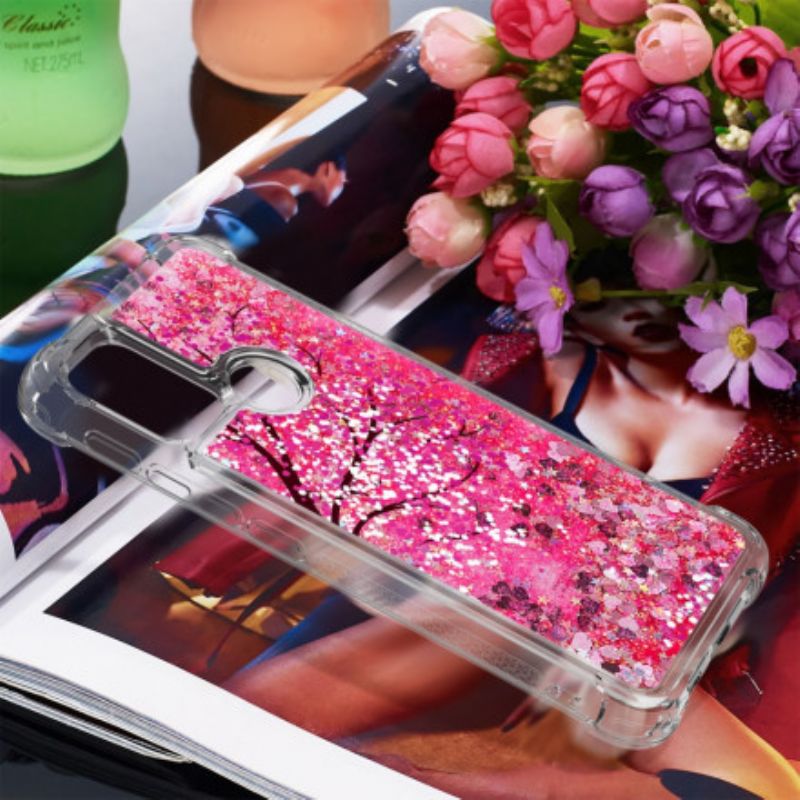 Cover Moto G30 / G10 Telefon Etui Glittertræ