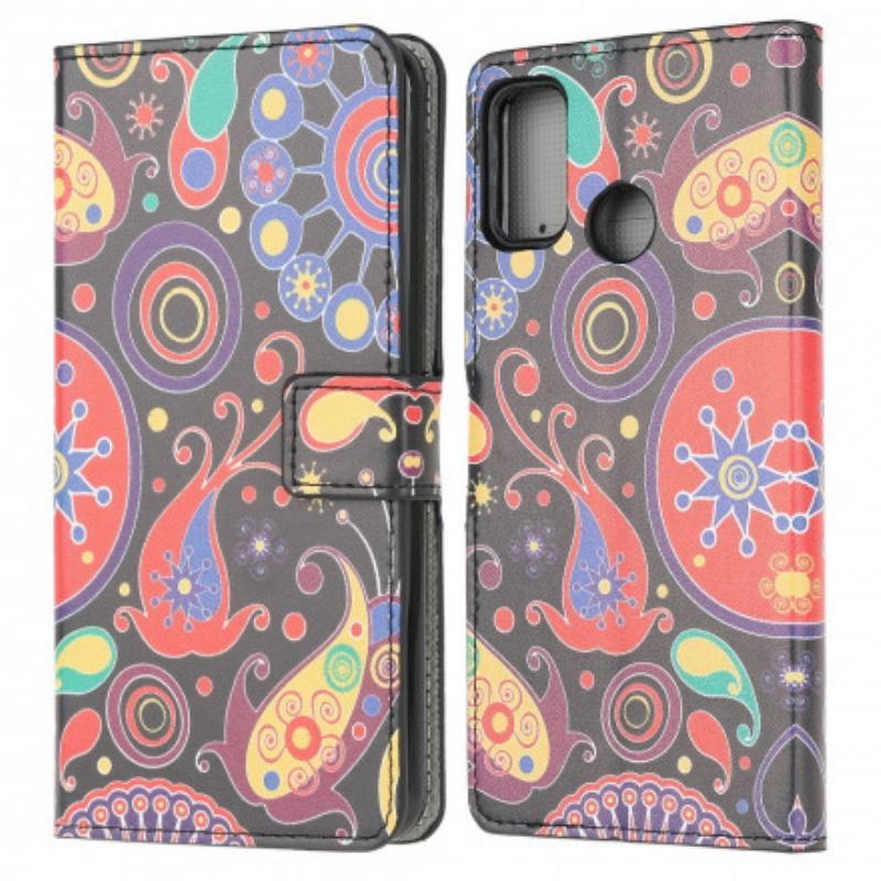 Flip Cover Moto G30 / G10 Design Galaxy