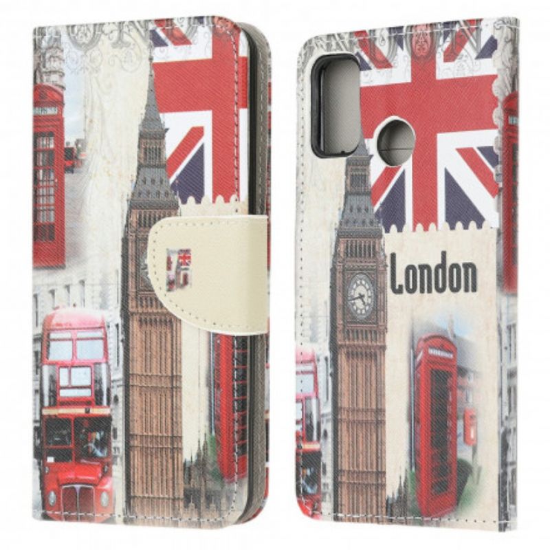 Flip Cover Moto G30 / G10 London Life