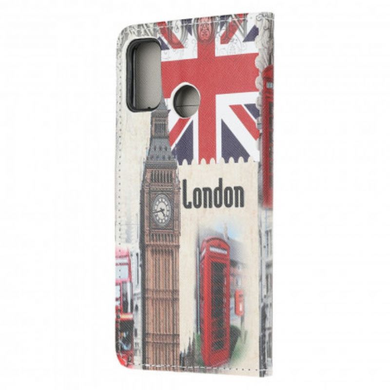 Flip Cover Moto G30 / G10 London Life