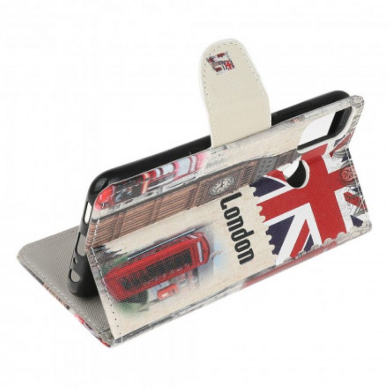 Flip Cover Moto G30 / G10 London Life