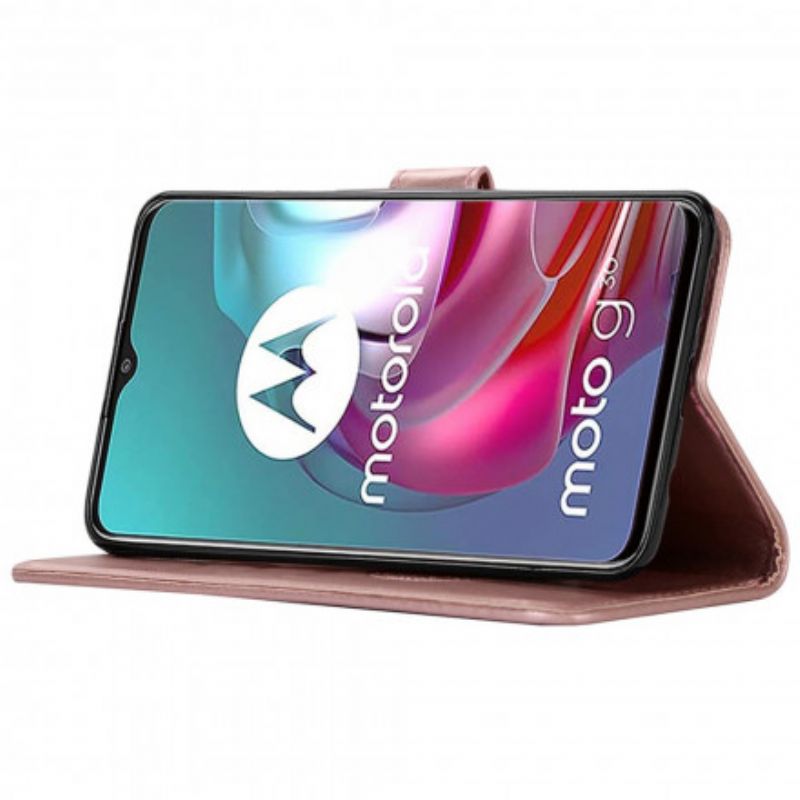 Flip Cover Til Moto G30 / G10 Drømmeugle