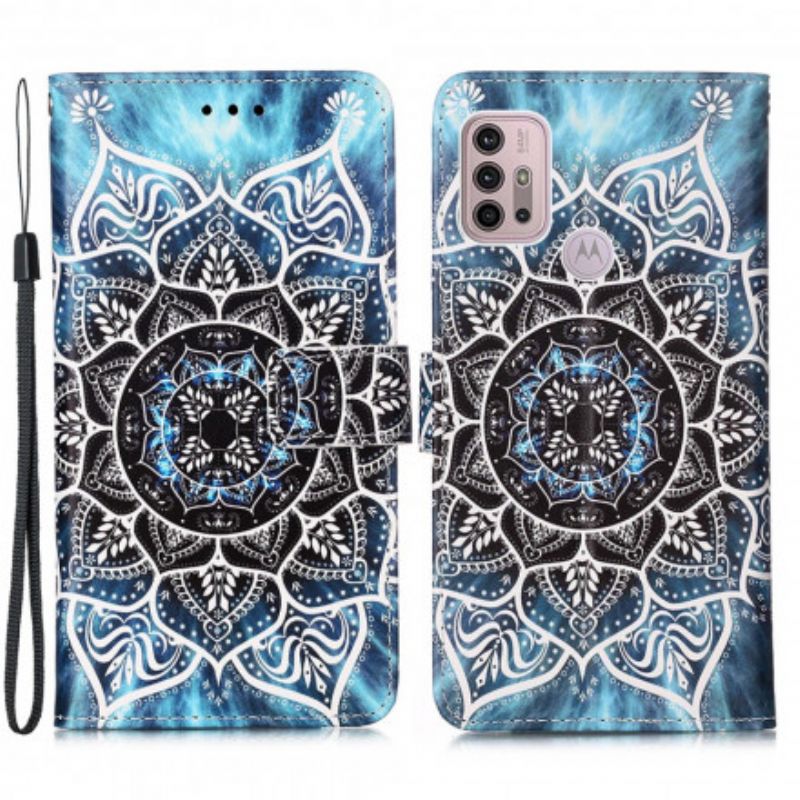 Læder Cover Moto G30 / G10 Mandala In The Sky