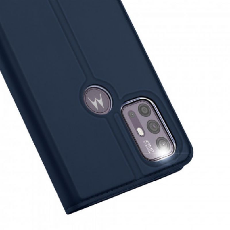 Læder Cover Moto G30 / G10 Telefon Etui Skin Pro Dux Ducis