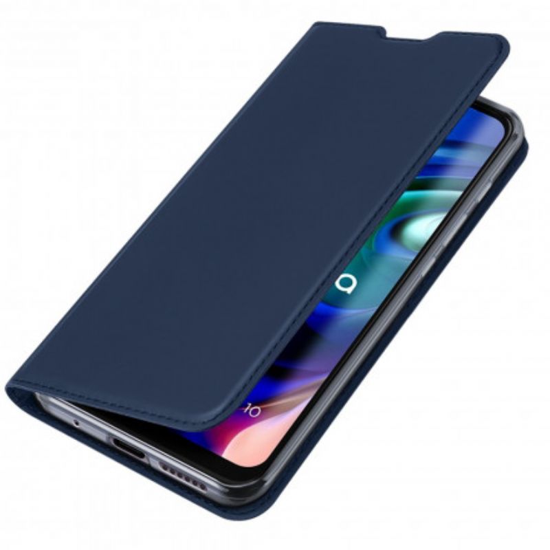 Læder Cover Moto G30 / G10 Telefon Etui Skin Pro Dux Ducis