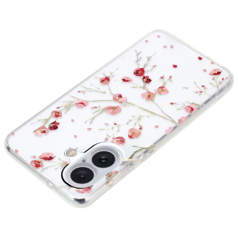 Cover iPhone 16 Blomster