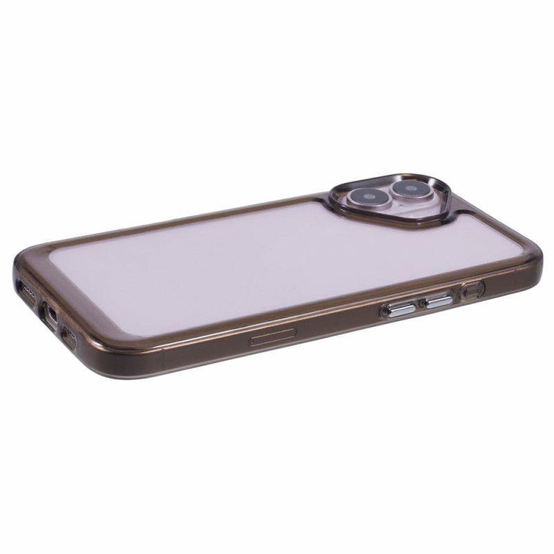 Cover iPhone 16 Hybrid Transparent