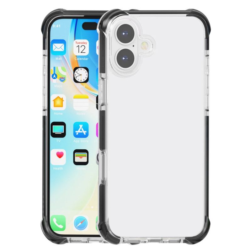 Cover iPhone 16 Telefon Etui Farvede Kanter