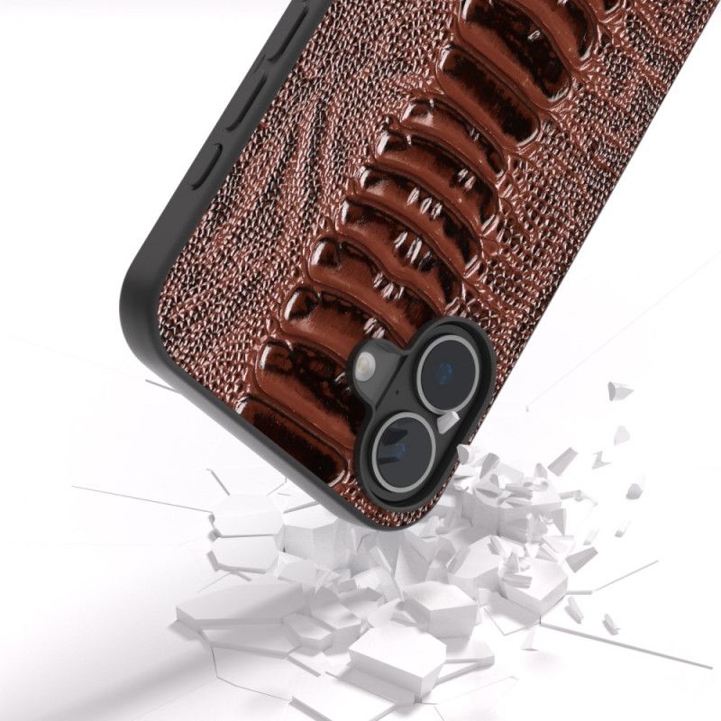 Cover iPhone 16 Telefon Etui Krokodillestil