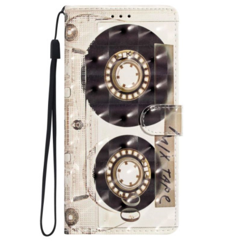 Flip Cover iPhone 16 Lanyard Cassette