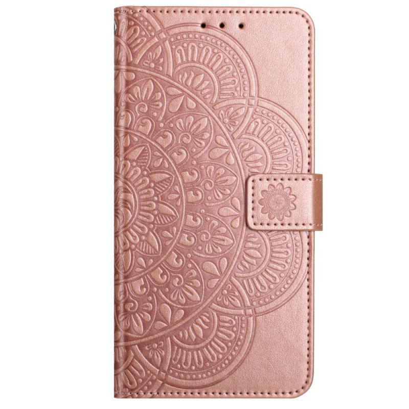 Flip Cover iPhone 16 Mandala Remmønster