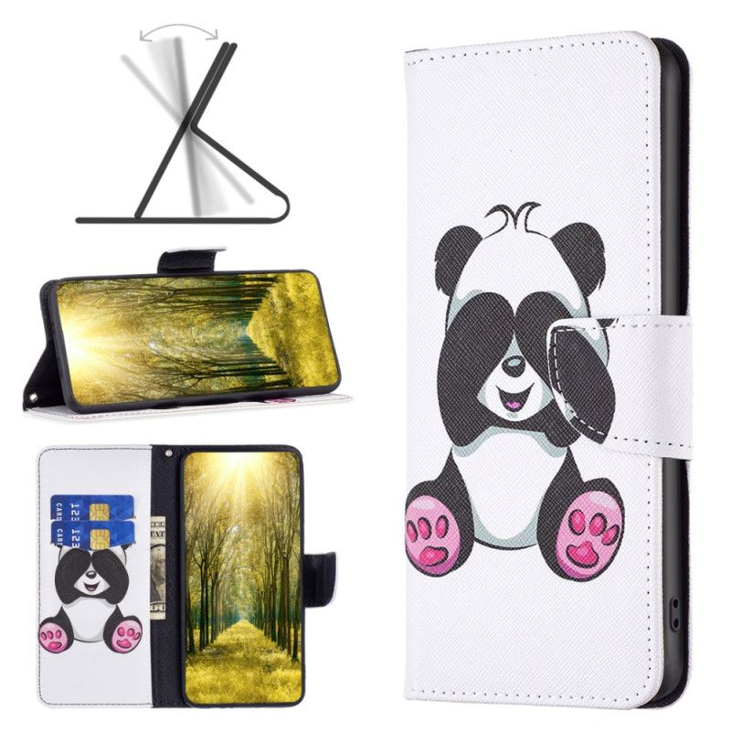 Flip Cover iPhone 16 Panda