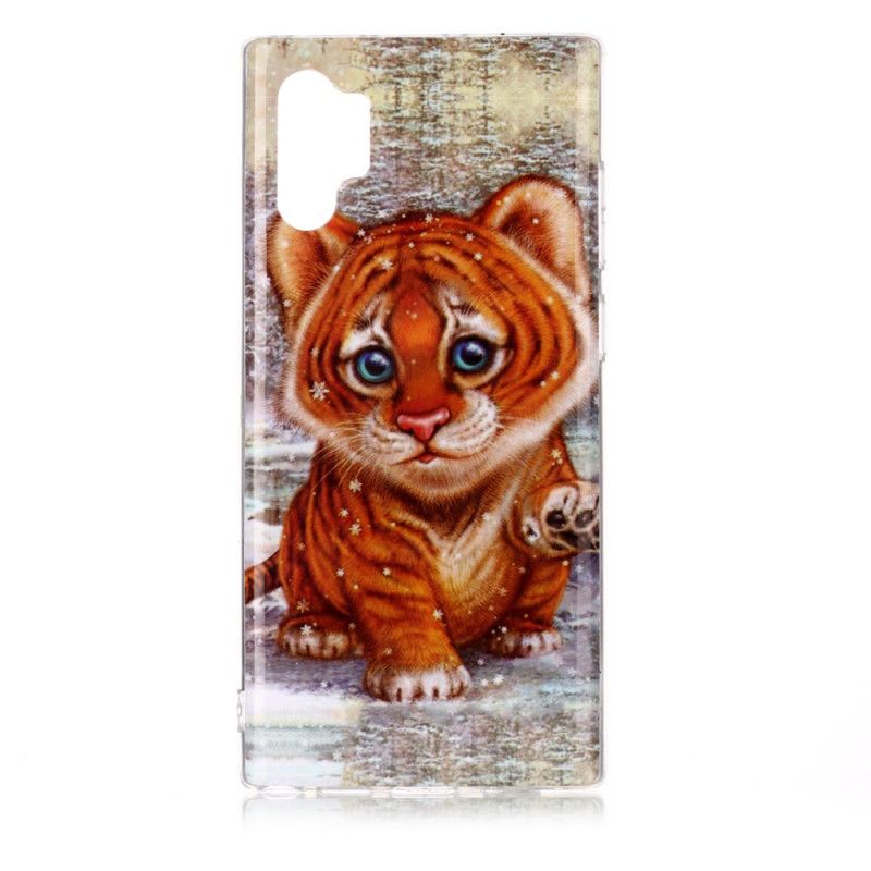 Cover for Samsung Galaxy Note 10 Plus Baby Tiger