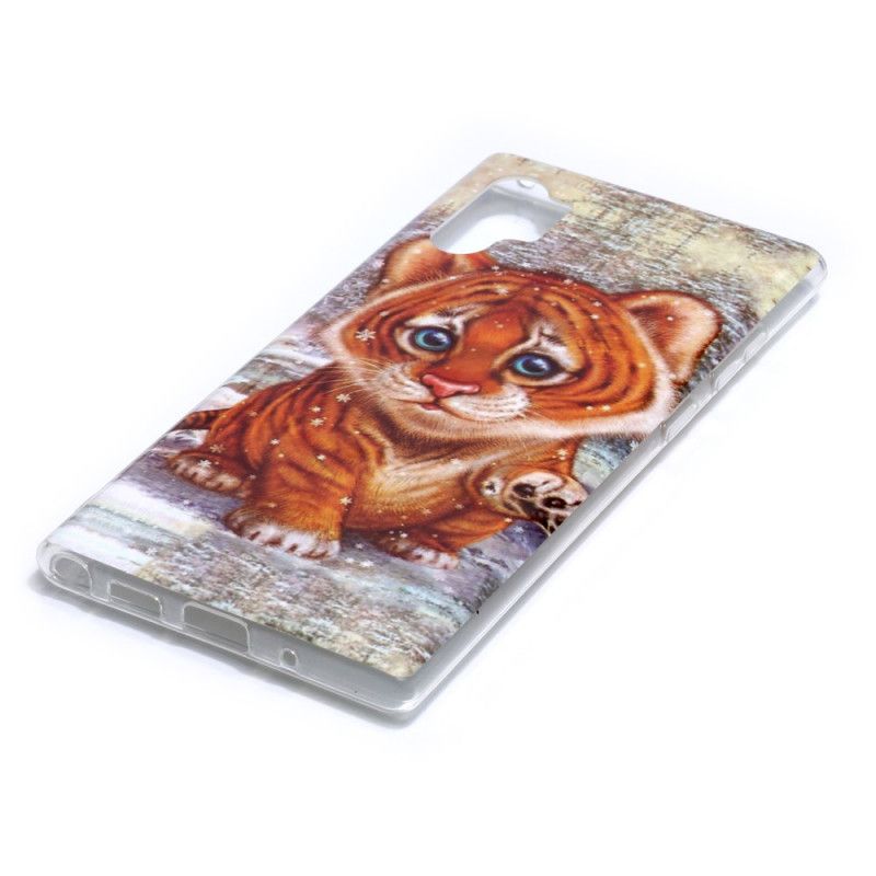 Cover for Samsung Galaxy Note 10 Plus Baby Tiger