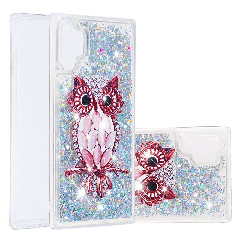 Cover for Samsung Galaxy Note 10 Plus Rich Glitter Miss Ugle