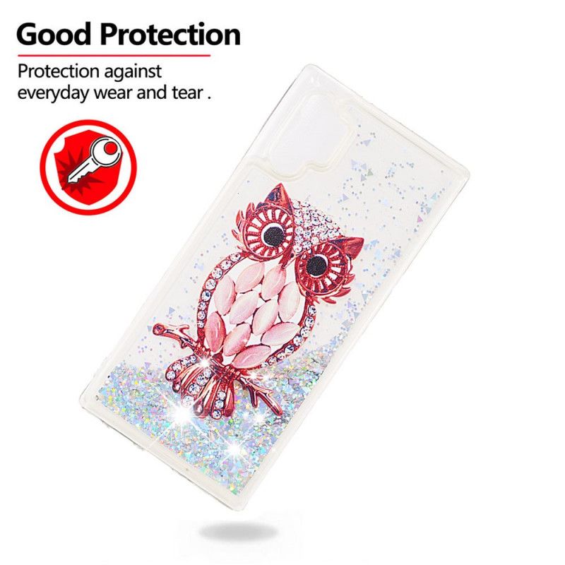 Cover for Samsung Galaxy Note 10 Plus Rich Glitter Miss Ugle