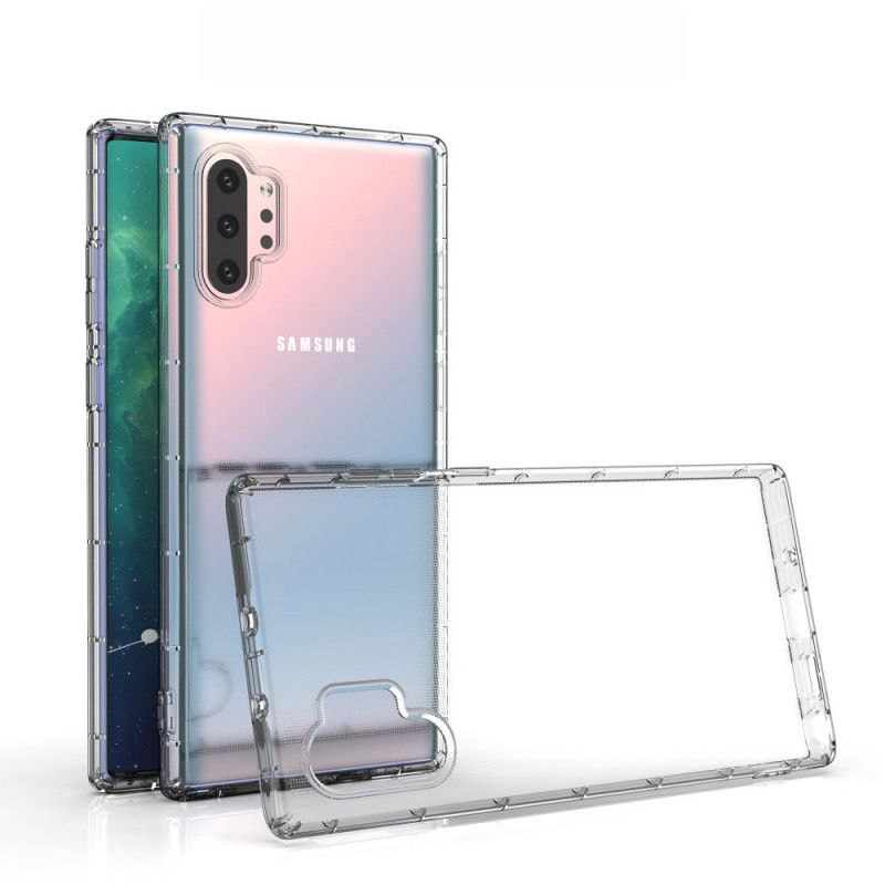 Cover Samsung Galaxy Note 10 Plus Gennemsigtig Forstærket Beskyttelse