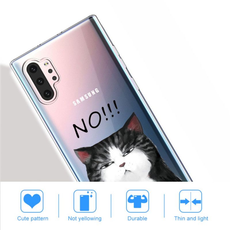 Cover Samsung Galaxy Note 10 Plus Mobilcover Katten. Der Siger Nej